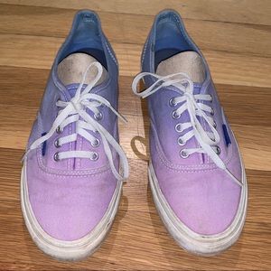 Women’s vans pink and purple ombré
